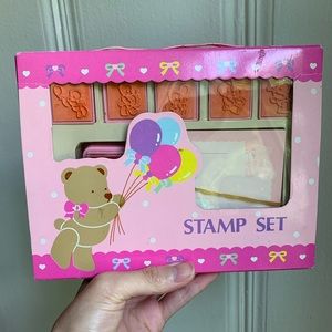 Sanrio tweedle dee dee beat stamp memo kit